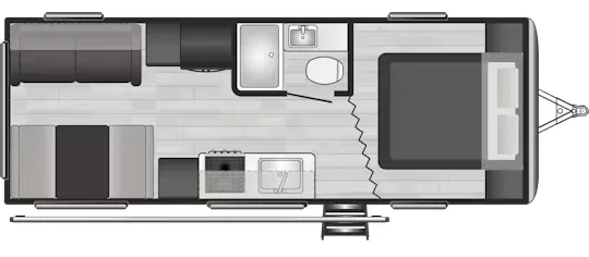 Keystone Springdale 220RD floor plan