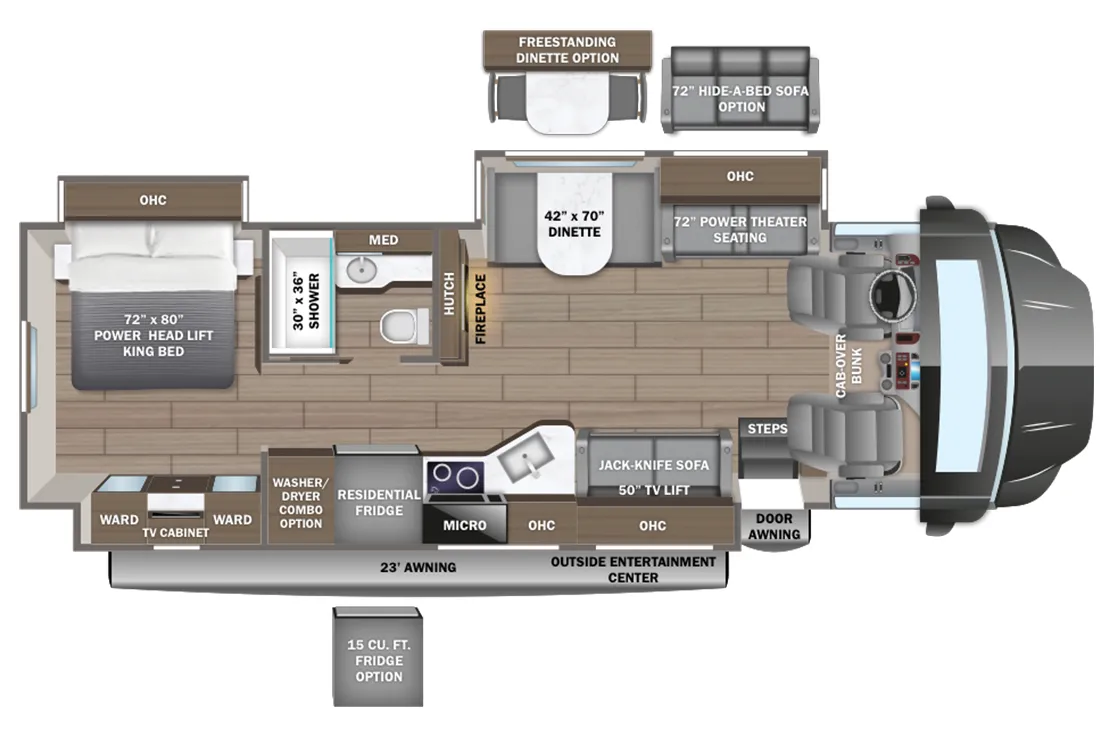 Entegra Coach Accolade 37M floor plan