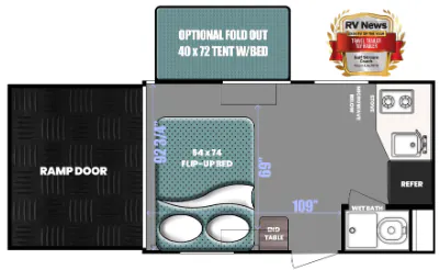 Gulf Stream Conquest Lite Super Lite 15TH floor plan