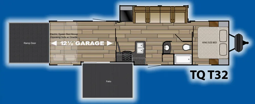 Heartland Torque TQ T32 floor plan