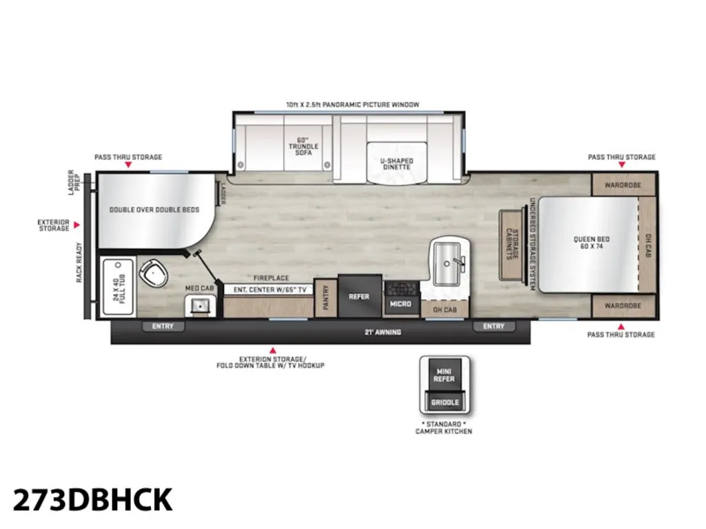 2026 Coachmen Catalina Legacy Edition 273DBHCK - Photo 3