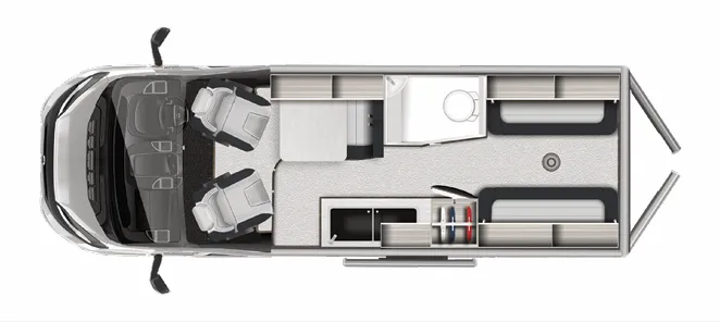 Auto-Trail Expedition 67 floor plan