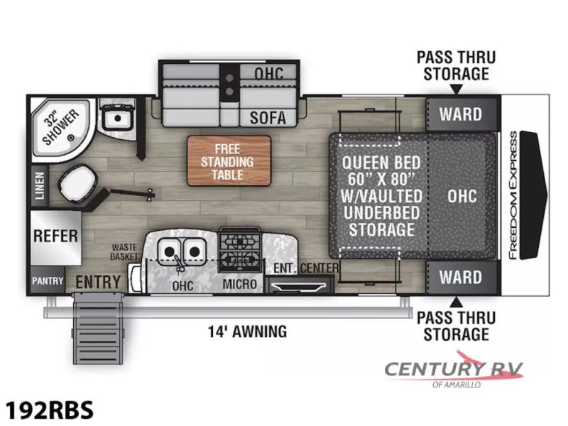 2024 Coachmen Freedom Express Ultra Lite 192RBS - Photo 3