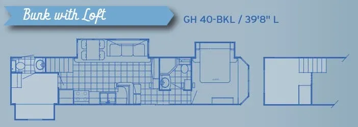 Canterbury RV Grand Haven GH 40-BKL floor plan
