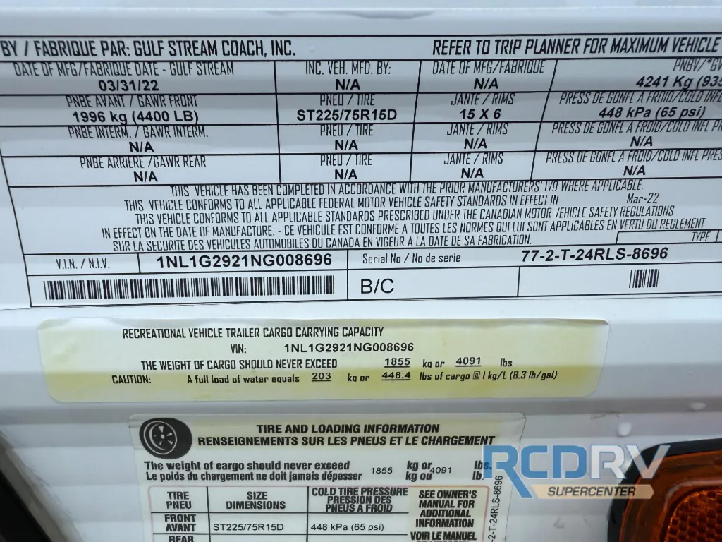 2022 Gulf Stream RV Kingsport Ultra Lite 24RLS, Photos photo 25