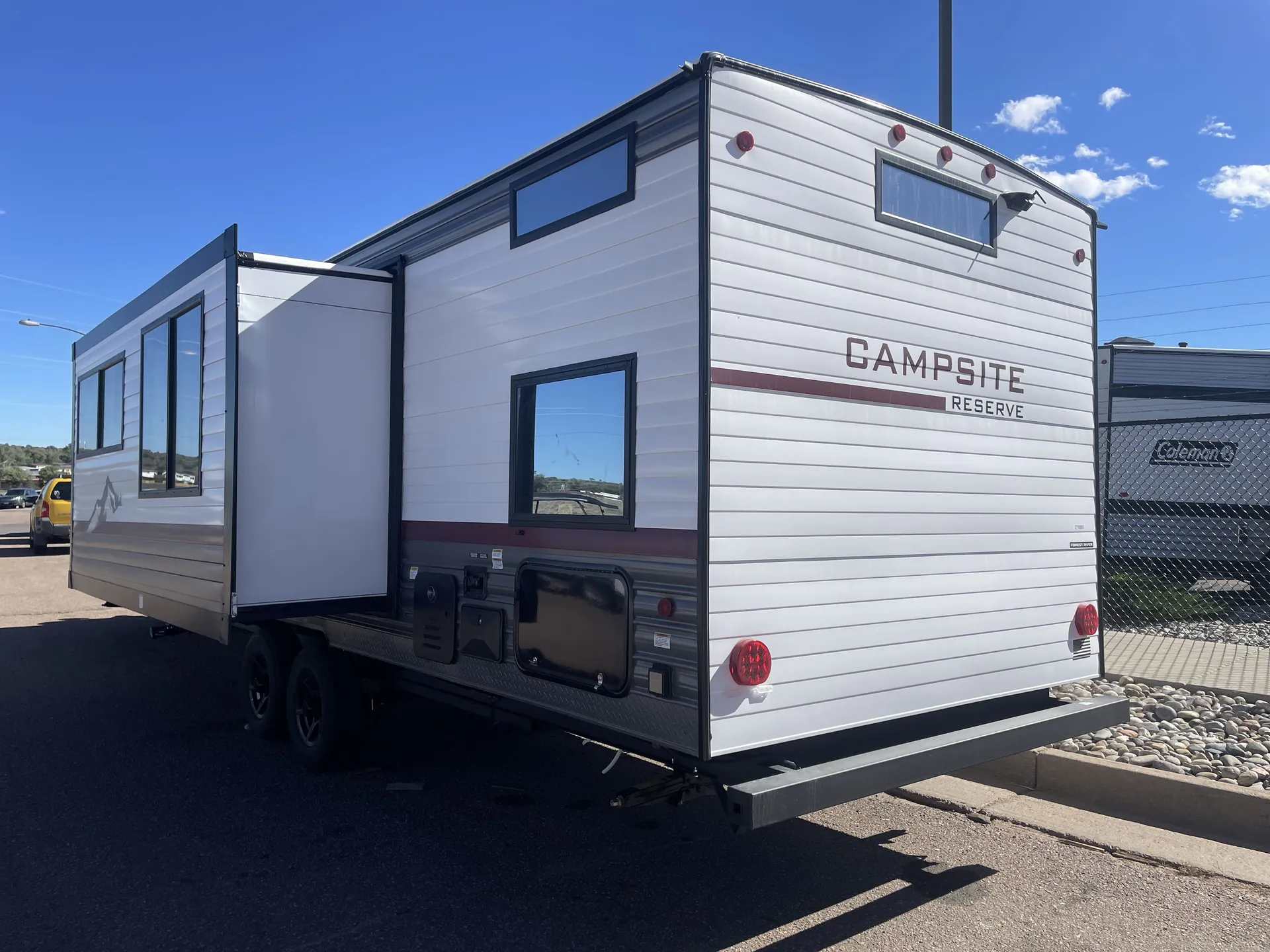 2027 Forest River Campsite Reserve 29TJ — campside