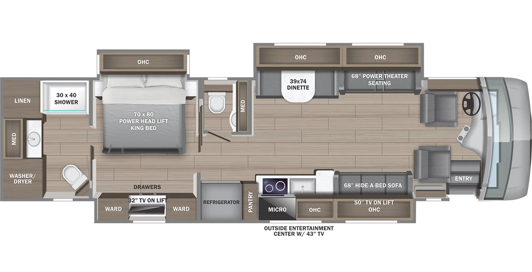 Jayco Embark 39T2 floor plan