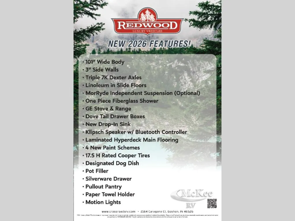2026 Redwood RV Redwood RW420FL - Photo 3