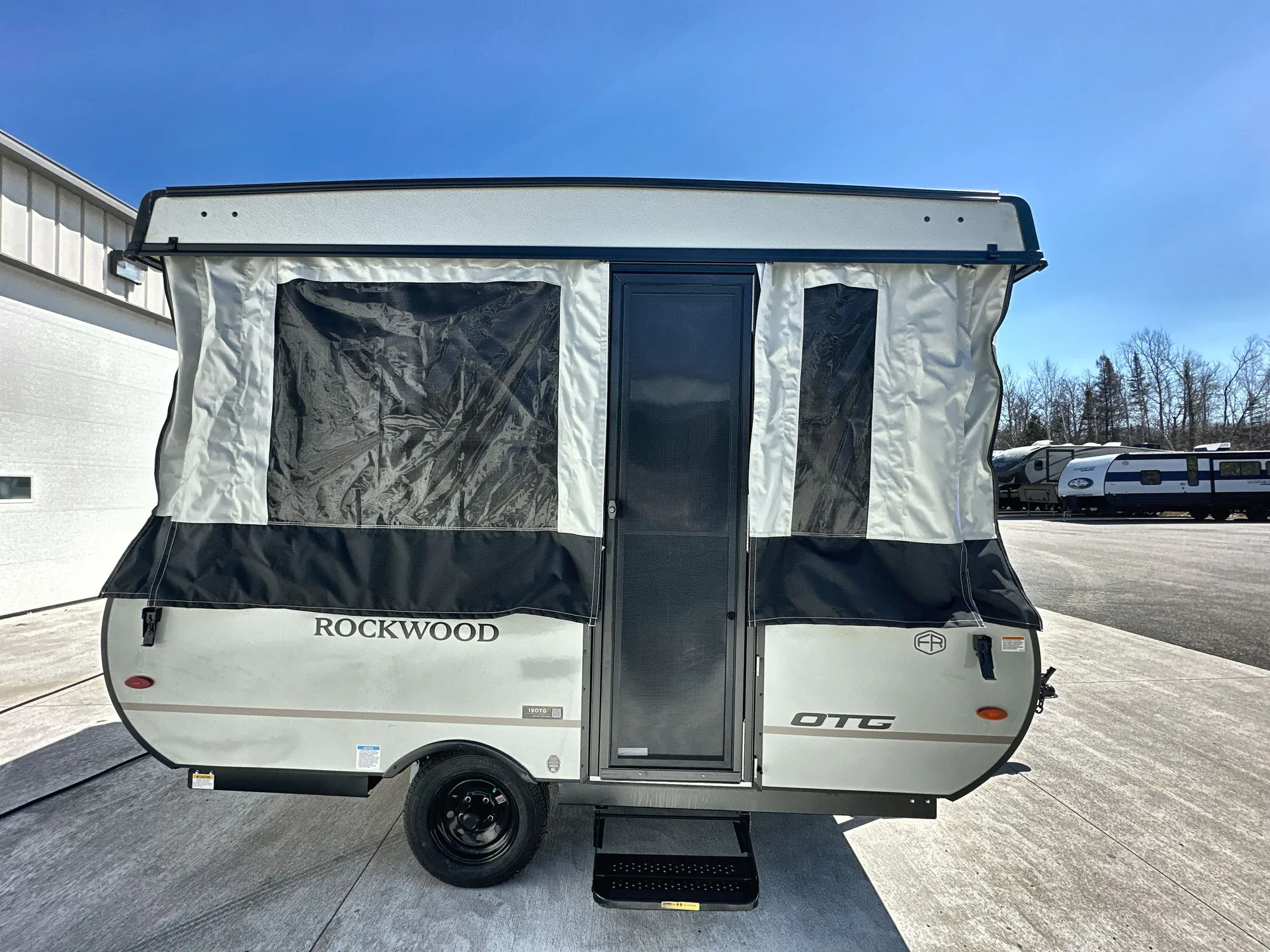 2026 Forest River Rockwood Off The Ground 19OTG — campside