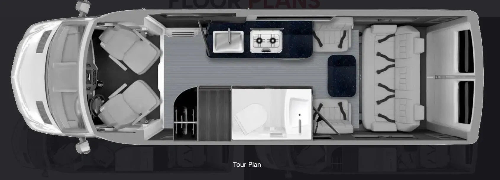 2024 Grech RV Strada-ion TOUR - Floor plan