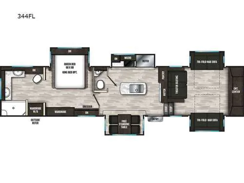 2023 Coachmen Brookstone 344FL - Photo 3