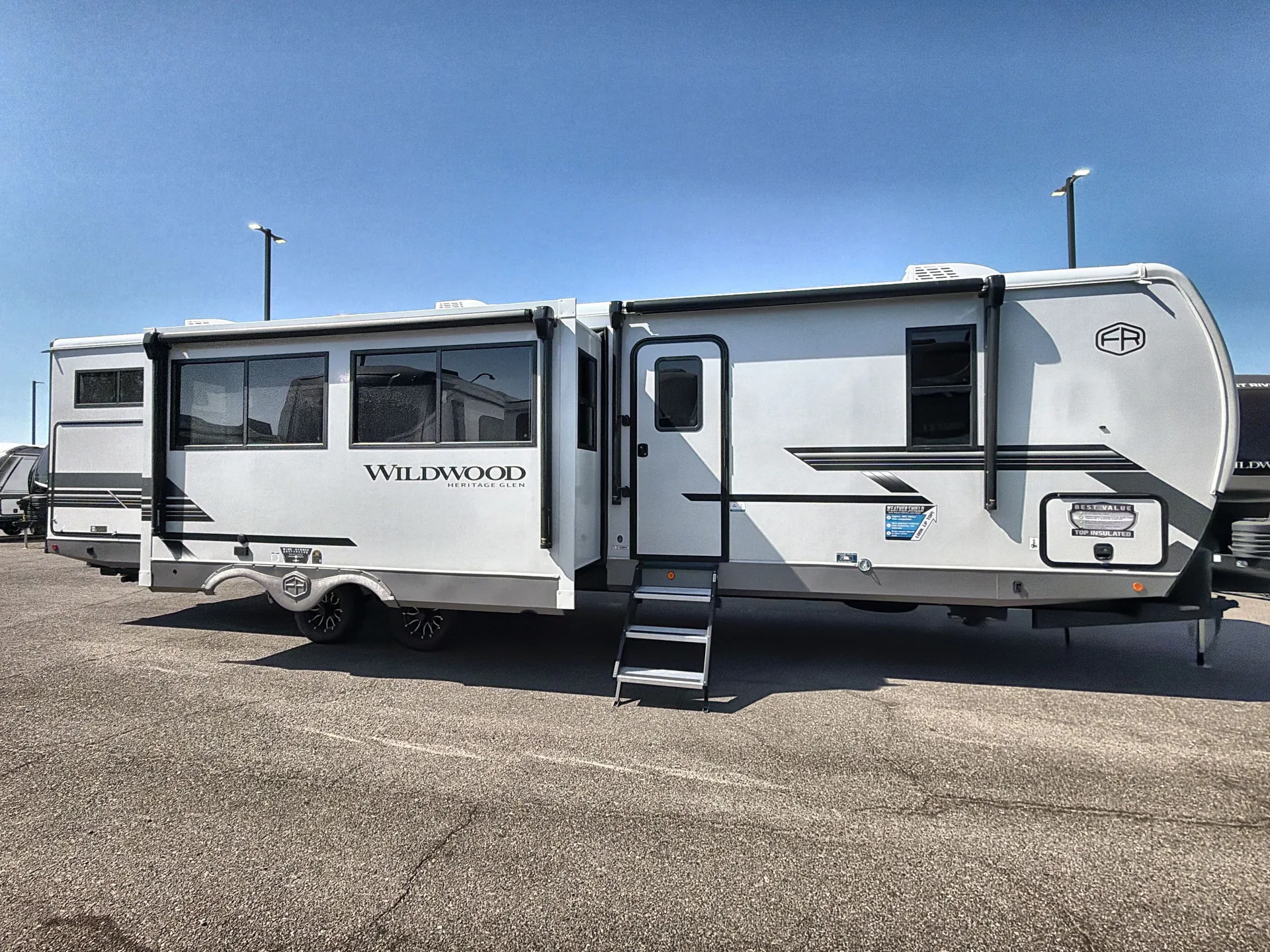 2027 Forest River Wildwood Heritage Glen 310BHI — campside