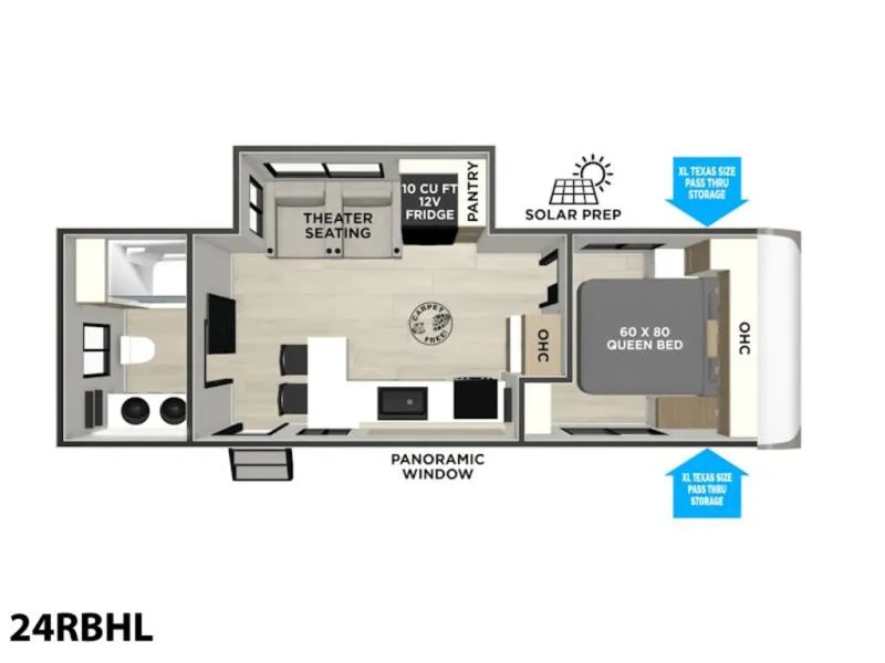 2026 Forest River RV Salem Hemisphere Hyper-Lyte 24RBHL - Photo 3