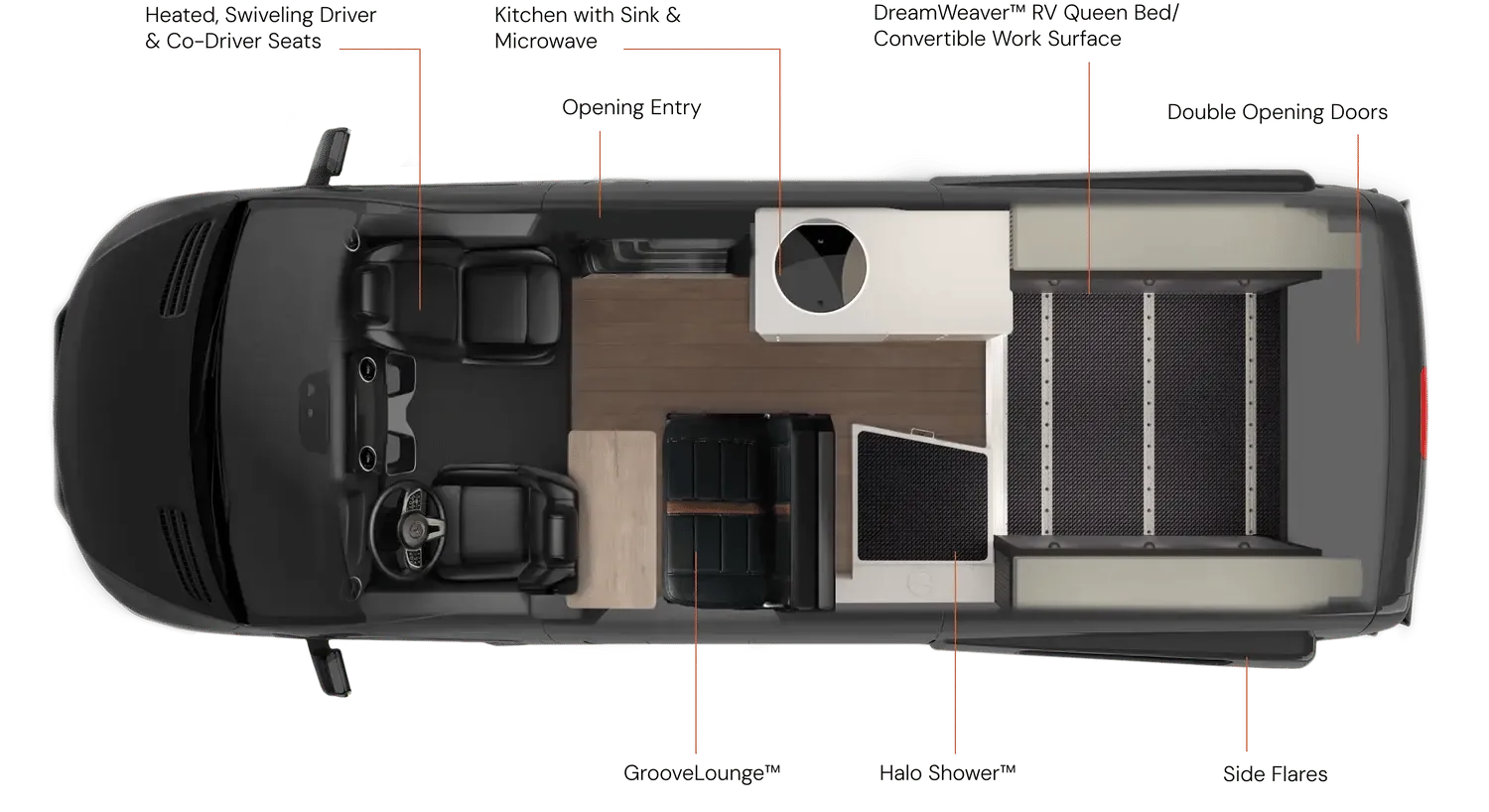 Storyteller Overland Crew MODE XL BASE floor plan