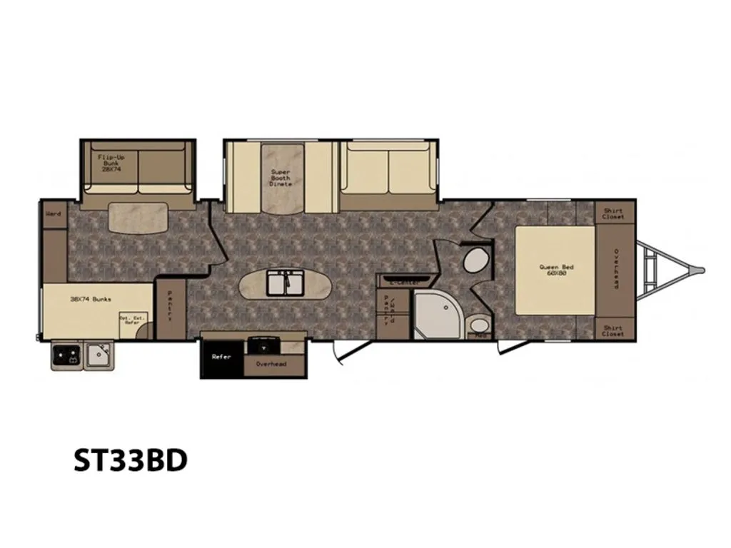 2015 CrossRoads Sunset Trail Reserve ST33BD - Photo 3