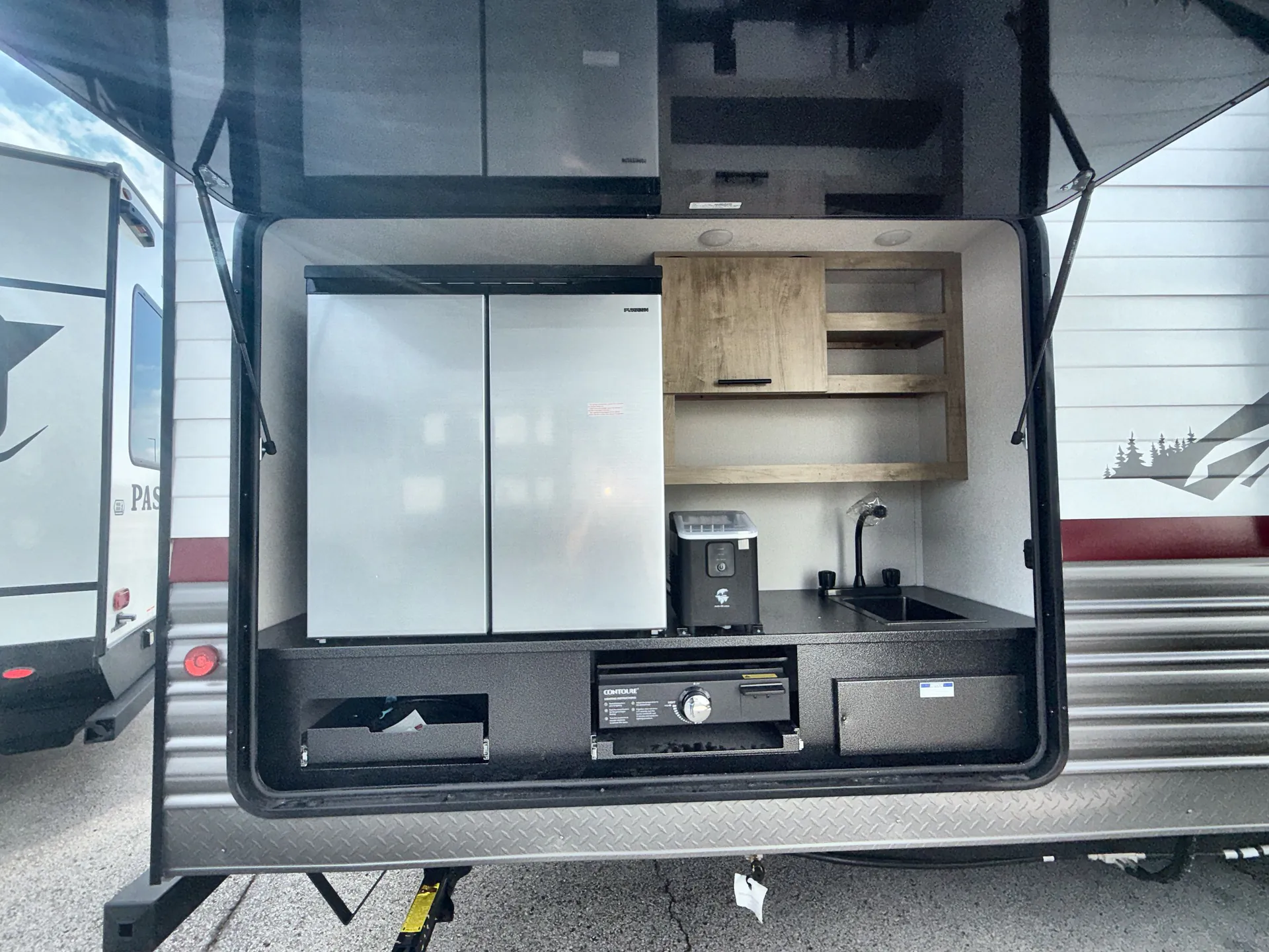 2027 Forest River Campsite Reserve 29TJ — outside kitchen