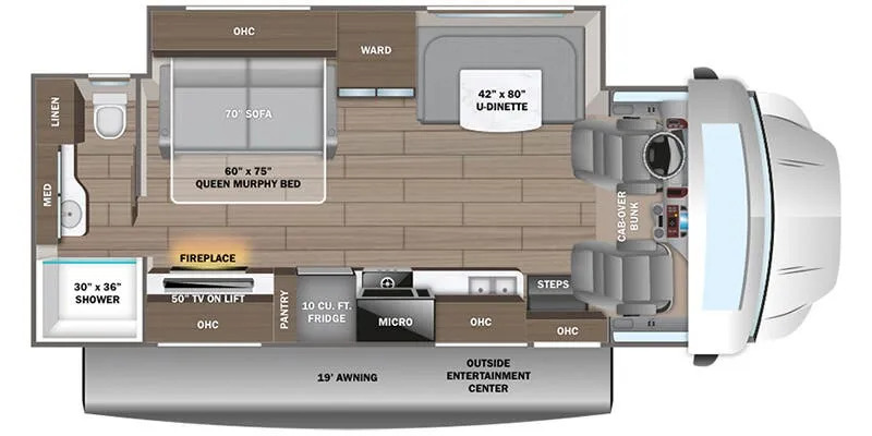 2025 Entegra Coach Esteem XL 30M - Floor plan