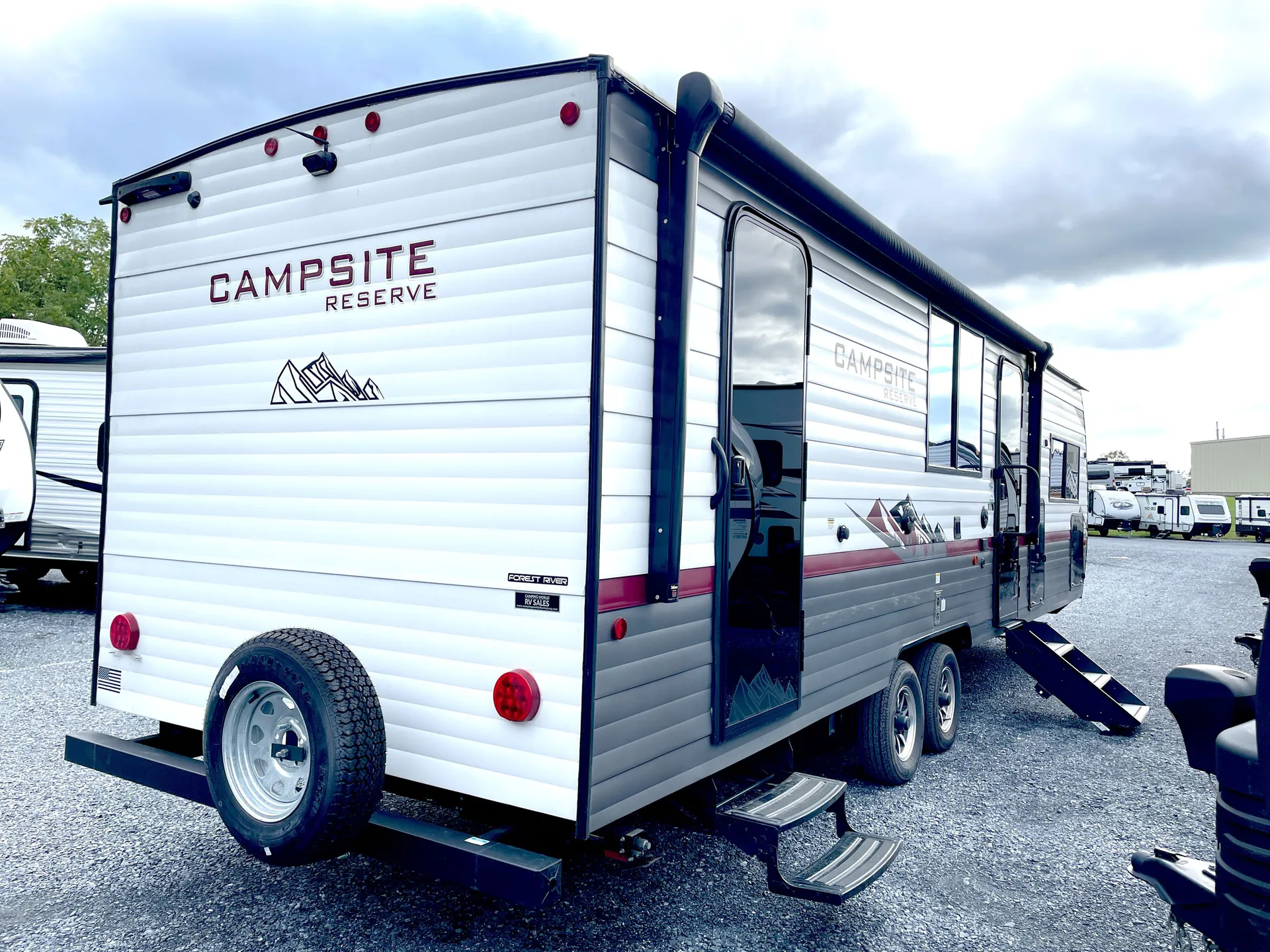 2024 Forest River Campsite Reserve 26CJ — campside