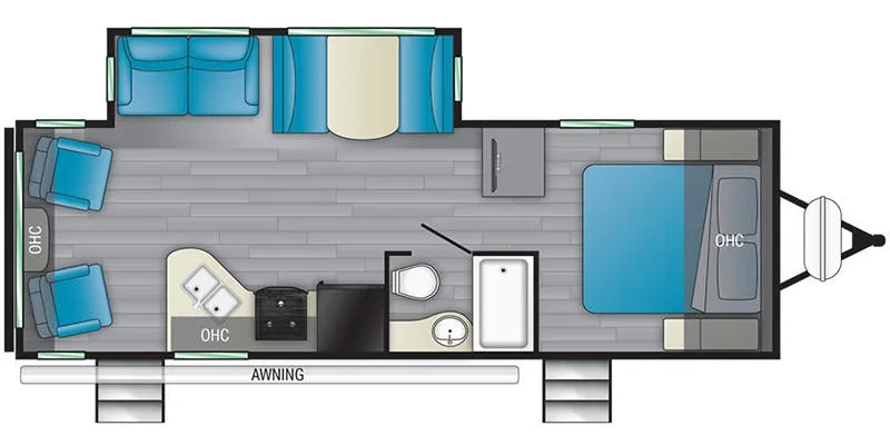 2022 Heartland Mallard M27 floor plan
