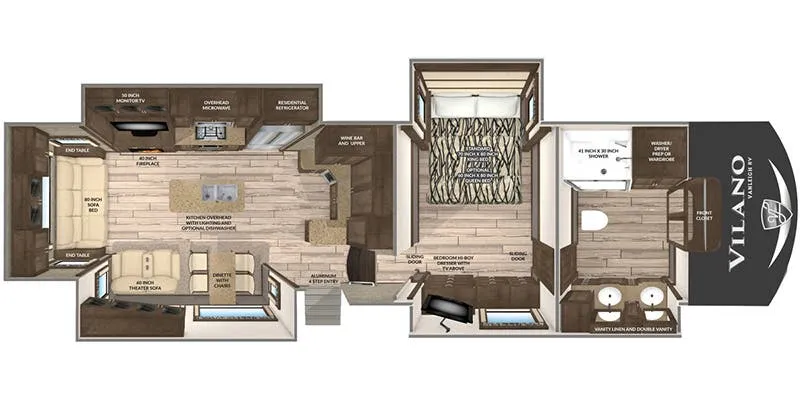 Vanleigh Vilano 370GB floor plan