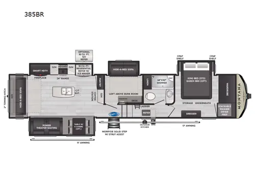 2023 Keystone Montana High Country 385BR, Photos photo 2