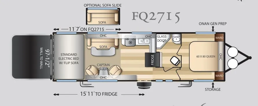 Forest River Stealth FQ2715 exterior