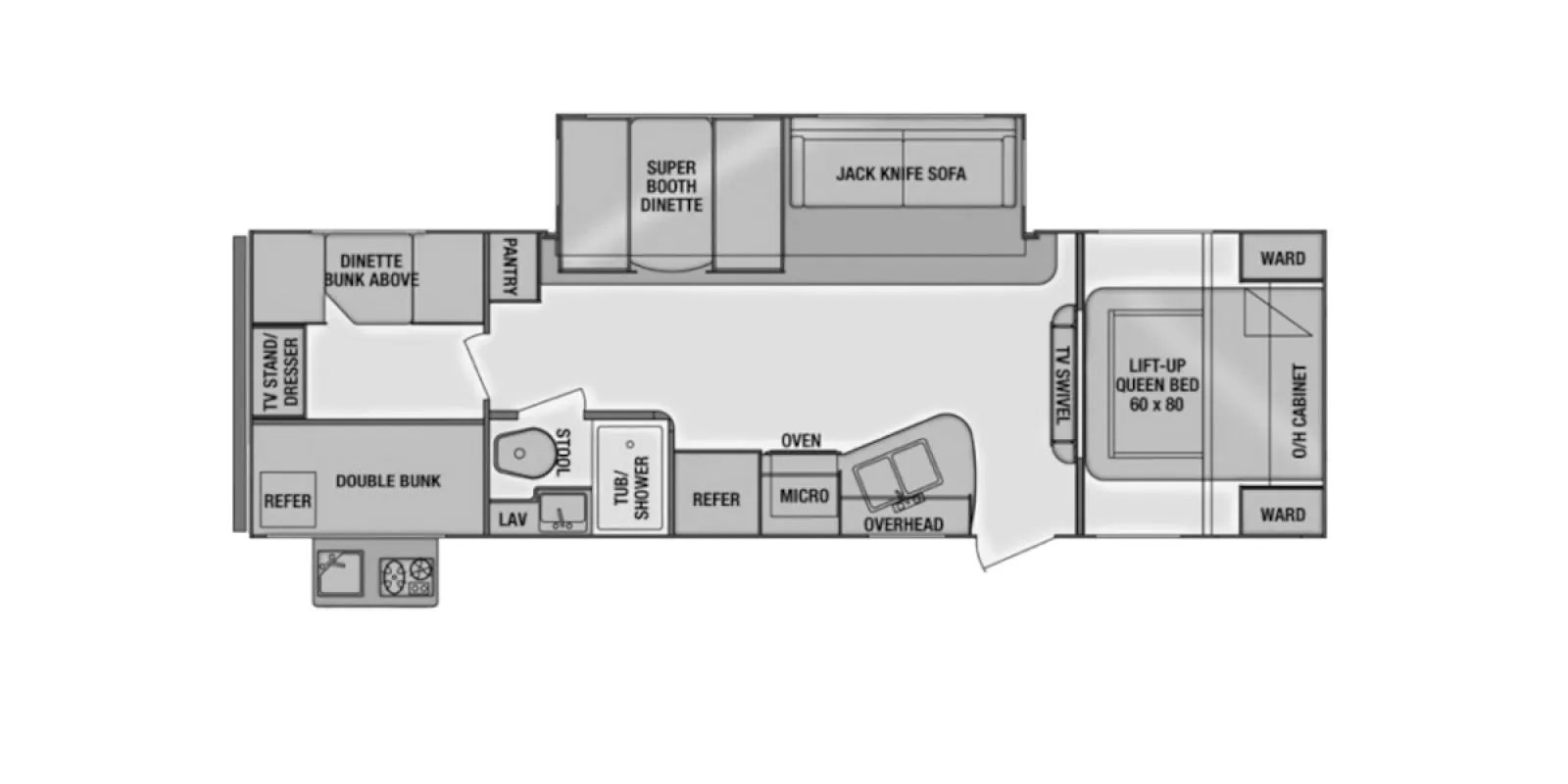 2014 Cruiser RV Shadow Cruiser 280QBS - Photo 3