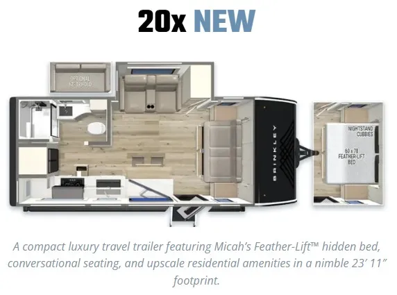 2026 Brinkley Model Ix 20X - Floor plan