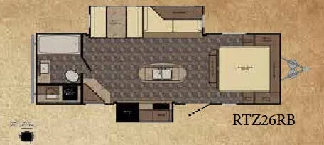 CrossRoads Rezerve RTZ26RB floor plan
