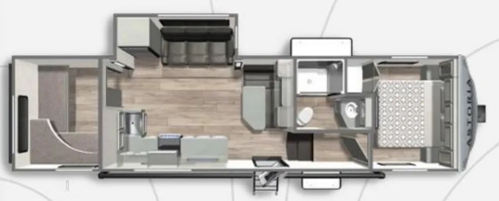Dutchmen Astoria 298BH floor plan