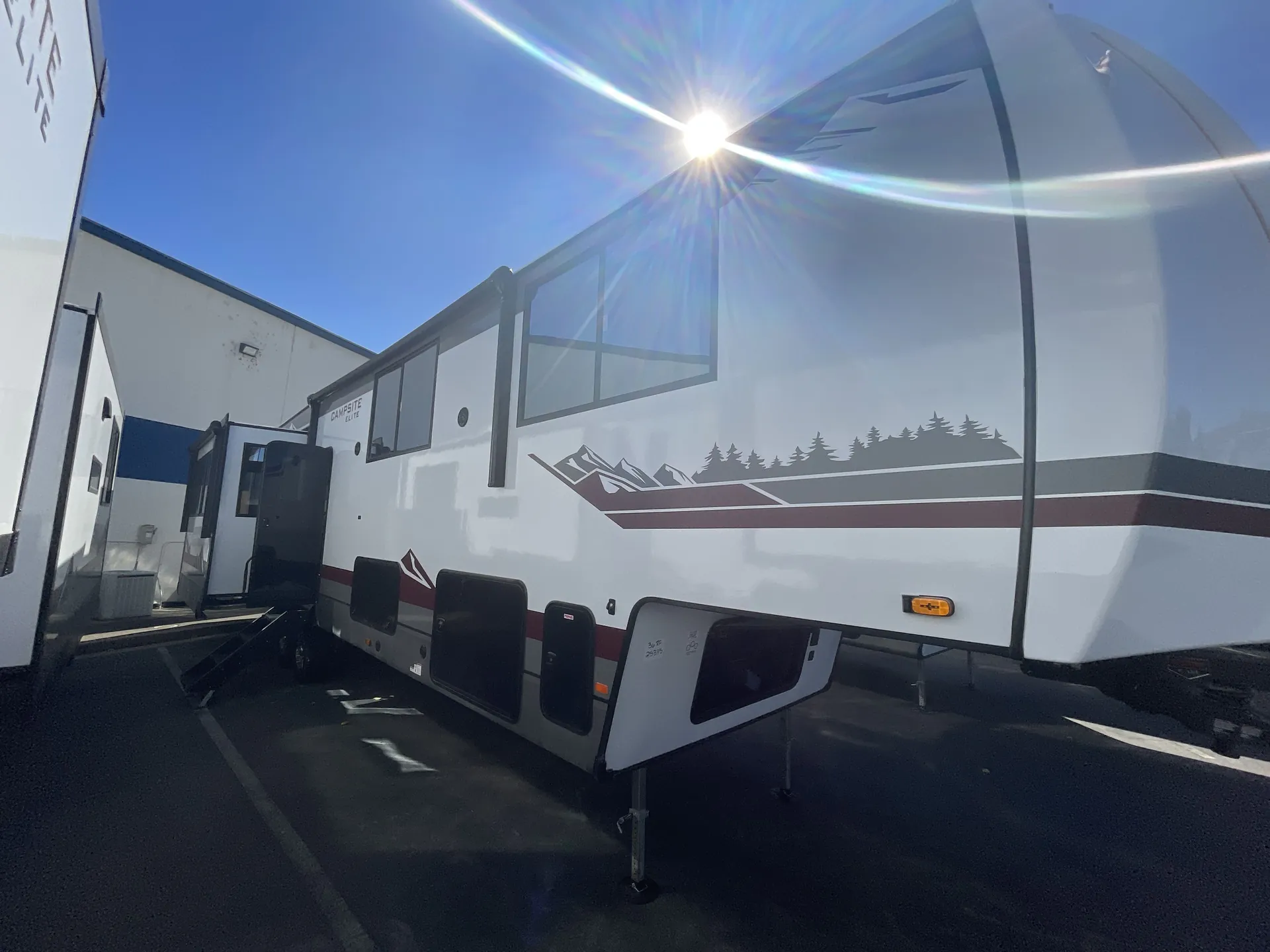 2027 Forest River Campsite Elite 36RF — campside