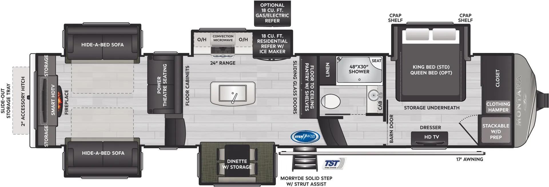 2023 Keystone Montana 3793RD - Photo 2