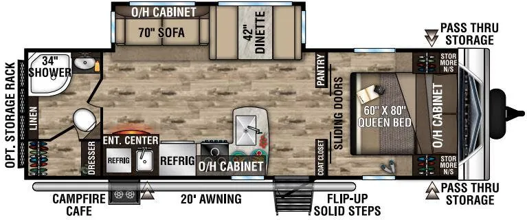 Venture RV SportTrek ST271VMB floor plan