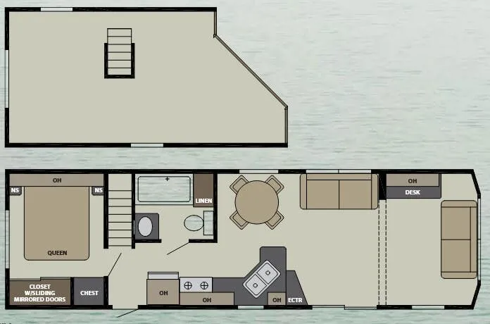 Canterbury RV Bayview 38-LFD floor plan
