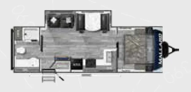 Heartland Mallard IDM260 floor plan