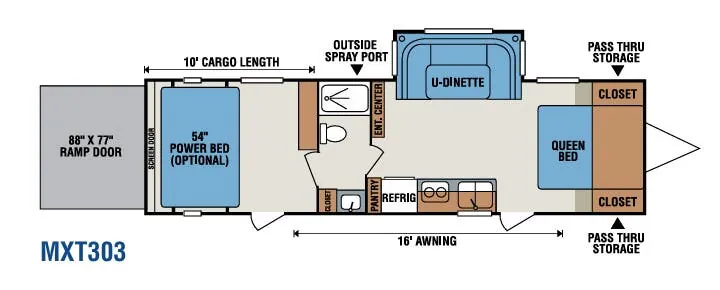 K-Z MXT MXT303 floor plan