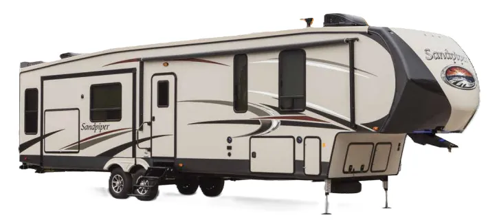 Forest River Sandpiper 383RBLOK exterior