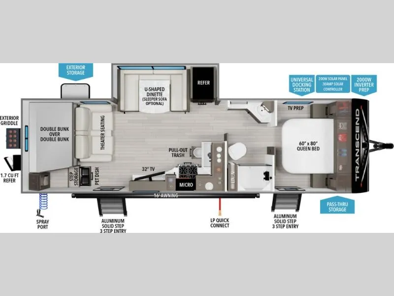 2025 Grand Design Transcend 265BHT - Photo 3