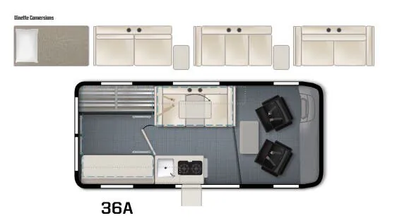 Winnebago Solis 36A floor plan