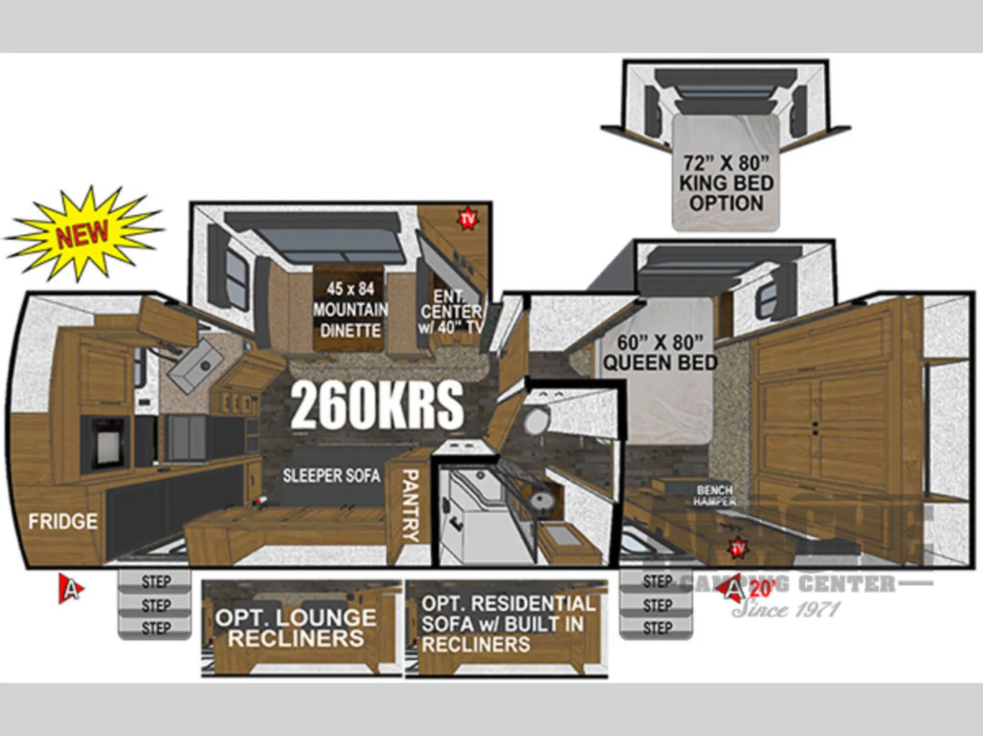 2025 Outdoors RV Black Stone Mountain Series 260KRS - Photo 3