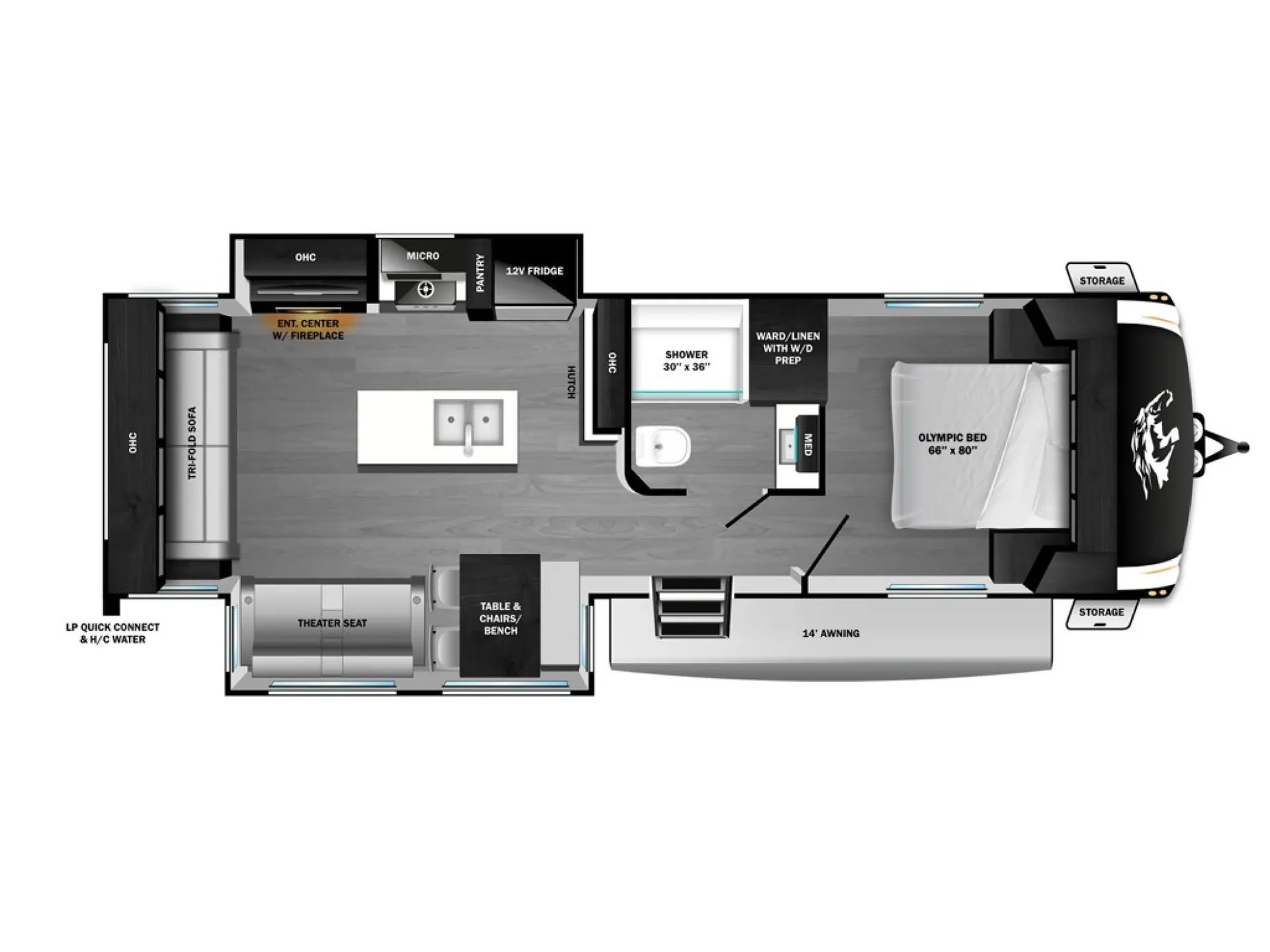 2026 Open Range RV Roamer Light Duty 29RLTS - Photo 3