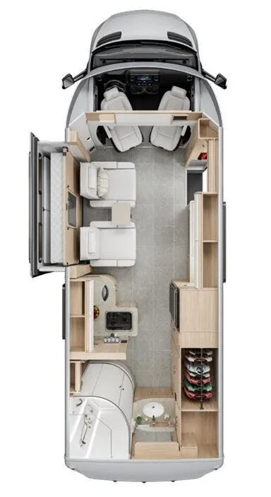 Leisure Travel Unity U24MB floor plan