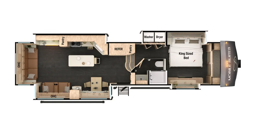 DRV Mobile Suites MS 40KSSB4 floor plan