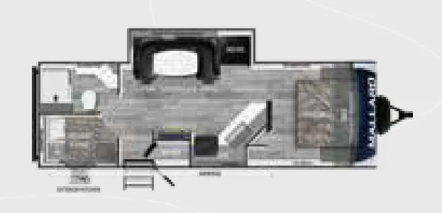 Heartland Mallard M251BH floor plan