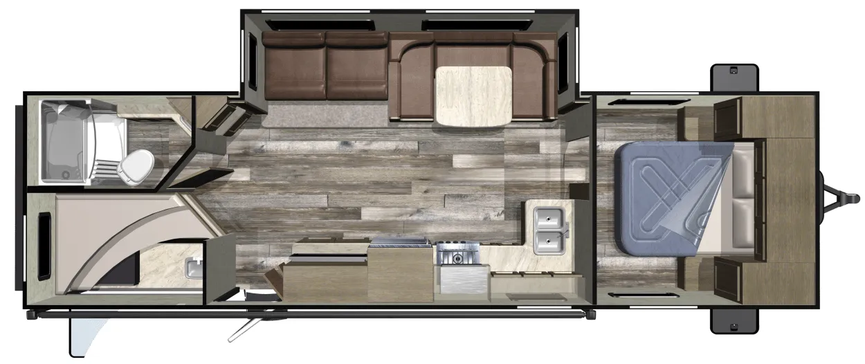 Starcraft Launch 283BH floor plan