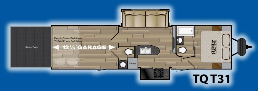Heartland Torque TQ T31 floor plan