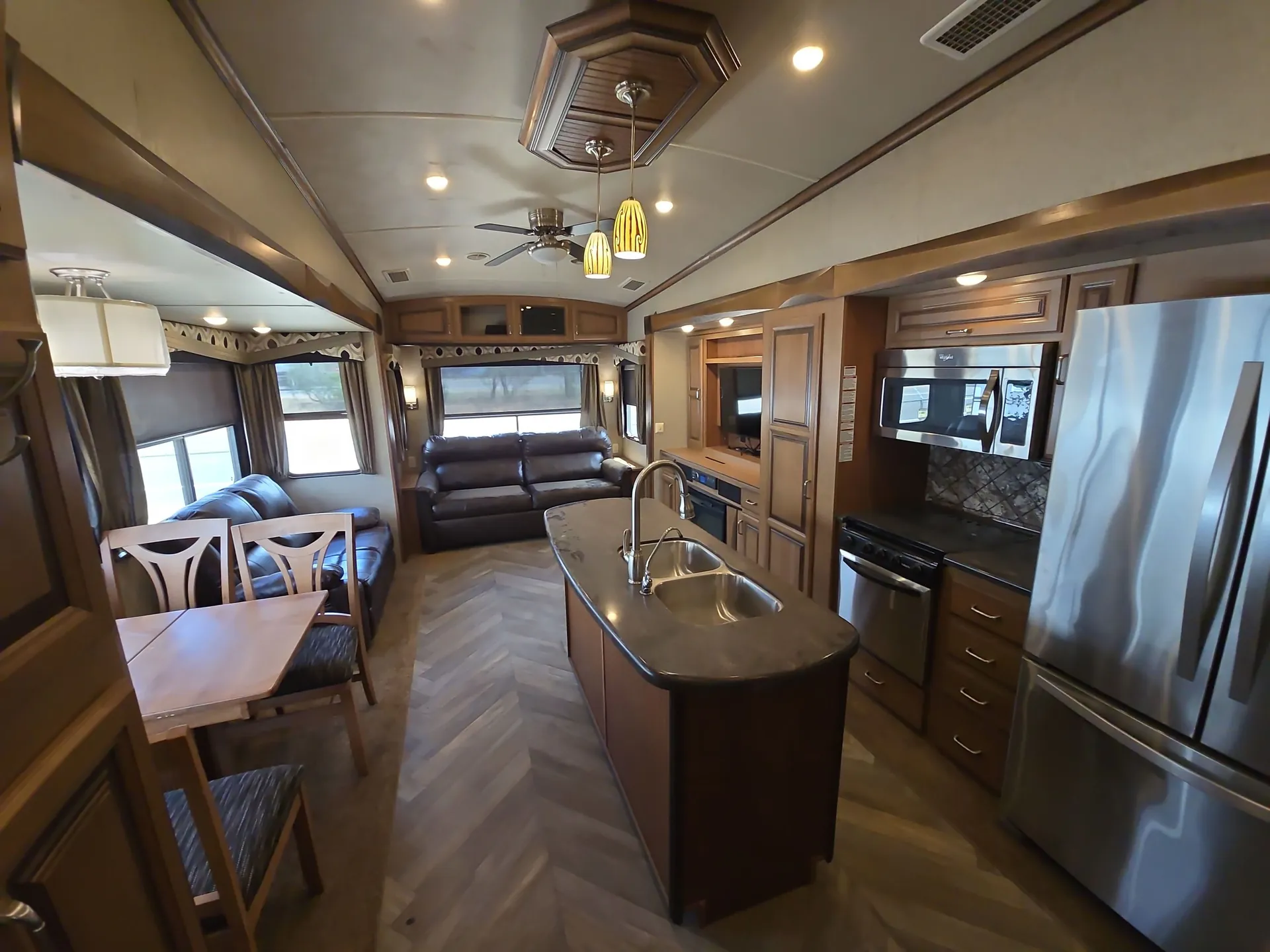 2017 Forest River Cedar Creek Hathaway Edition 38FBD — living area main