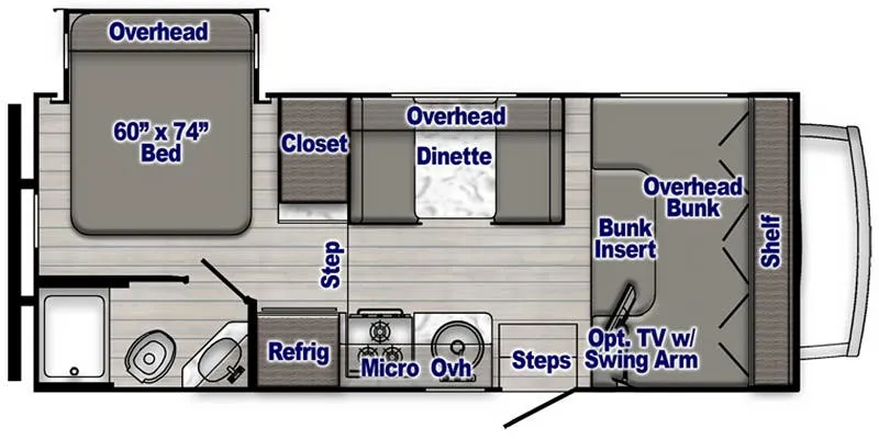 Gulf Stream Conquest 6220LE floor plan