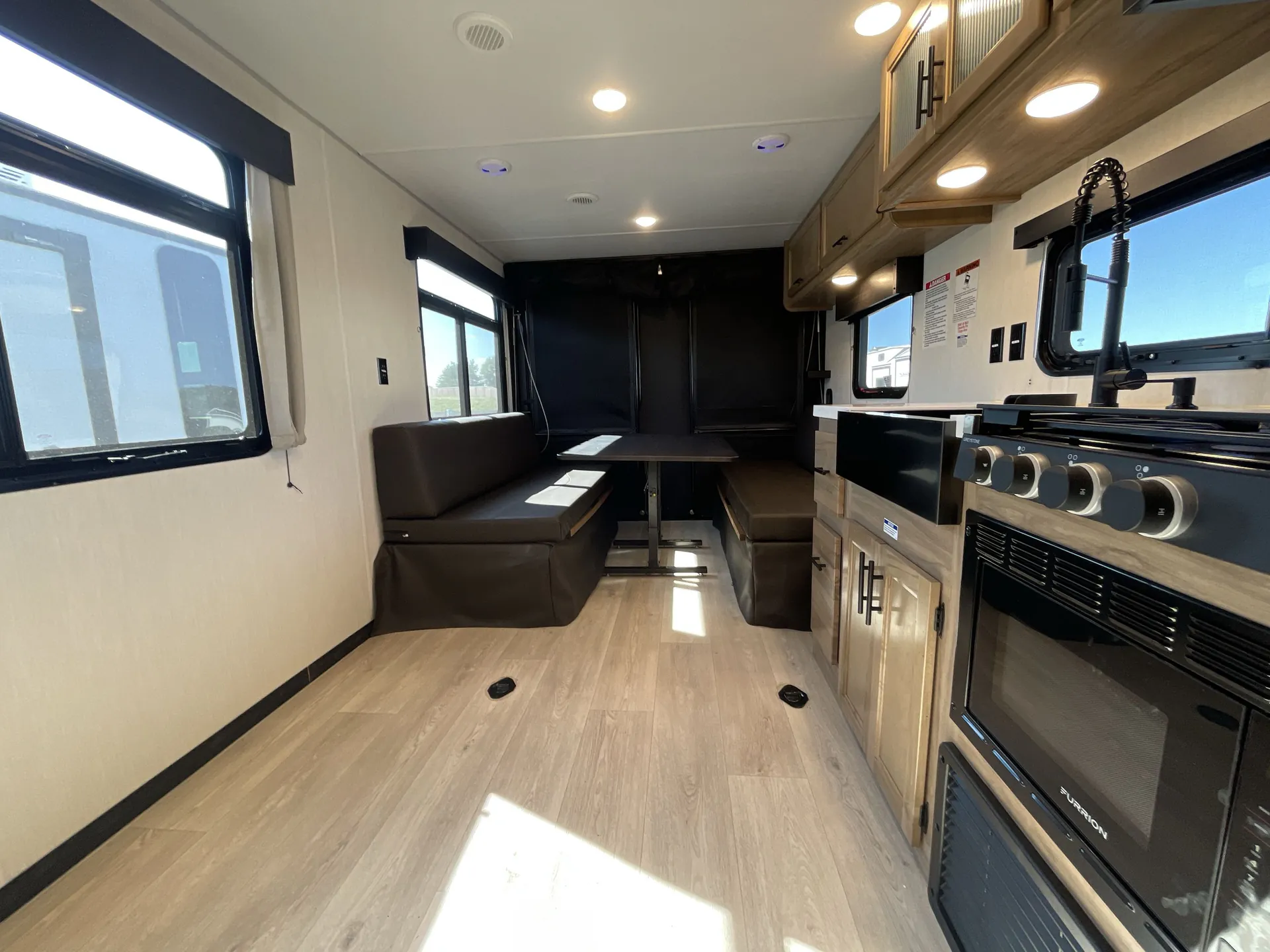 2025 Forest River Cherokee Grey Wolf Black Label 25RRTBL — living area main