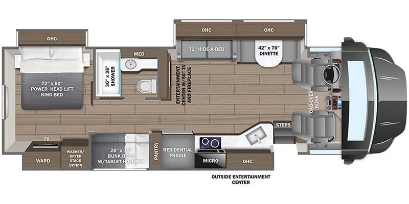 Entegra Coach Accolade XL 37L floor plan